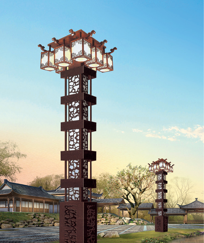 JGD-002 Phong cảnh trang trí ánh sáng