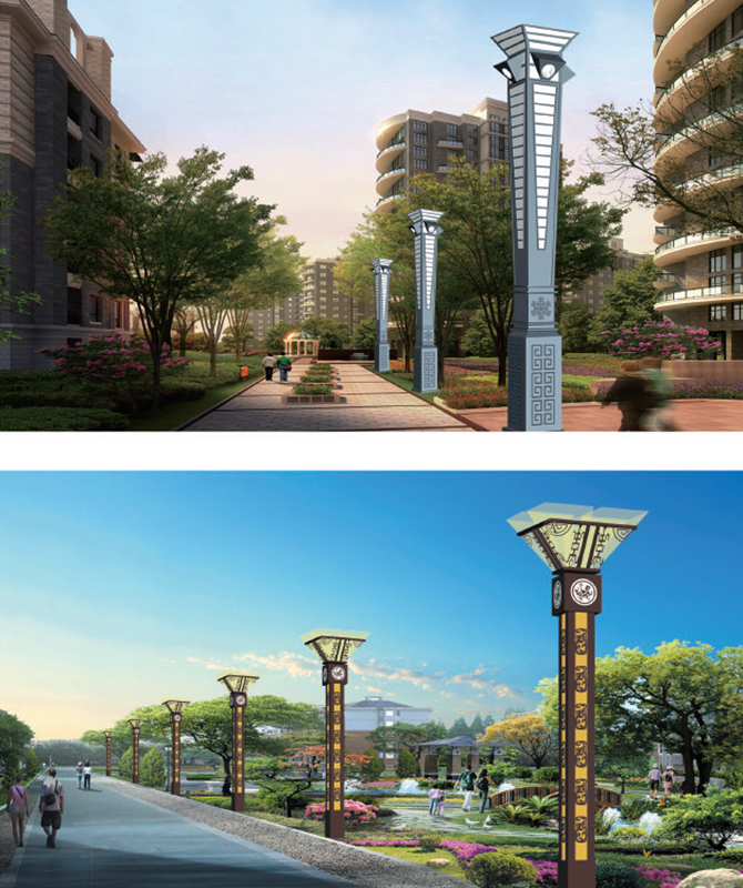 JGD-008/JGD-009 Phong cảnh trang trí ánh sáng