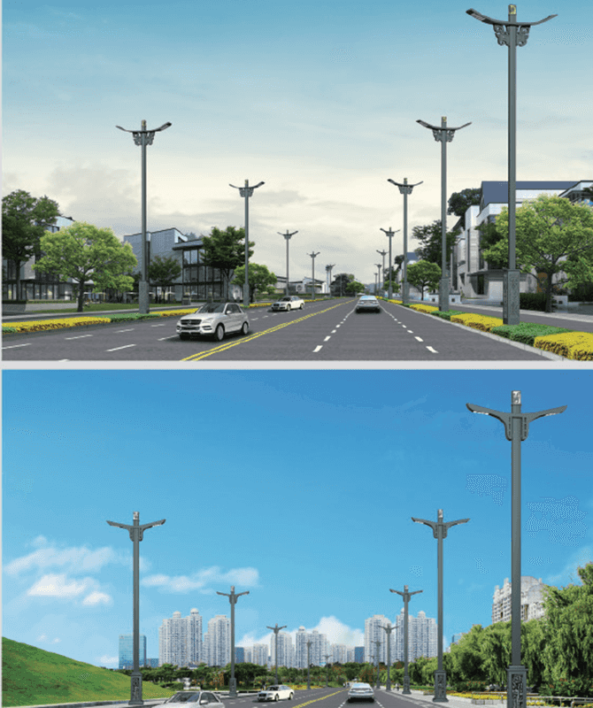 DL-LED-008/DL-LED-009 Đèn đường LED công suất cao