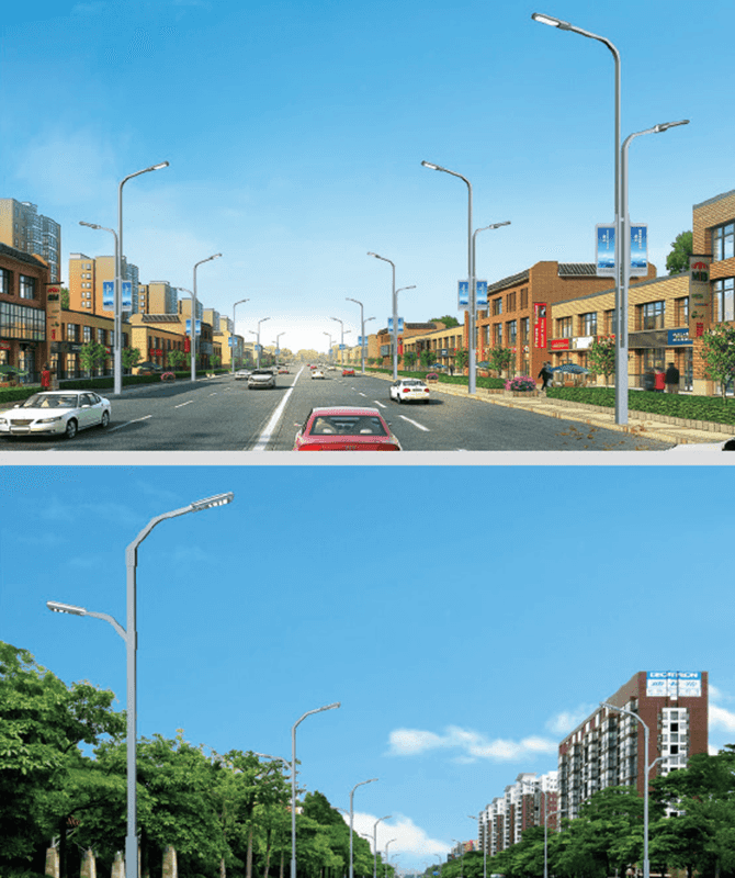 DL-LED-011/DL-LED-012 Đèn đường LED công suất cao