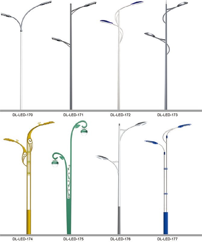 DL-LED-170 ~ DL-LED-177 Đèn đường LED công suất cao