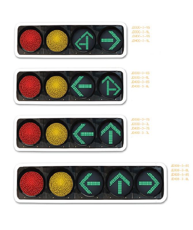 300, 400 LED xe máy tín hiệu tín hiệu xe cơ giới Đèn tín hiệu toàn màn hình