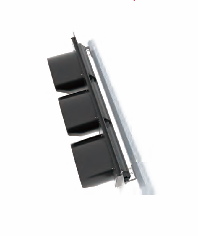 Cài đặt ngang: Cài đặt hoop Đèn giao thông LED